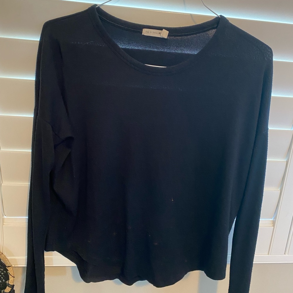 black Rag&Bone long sleeve shirt